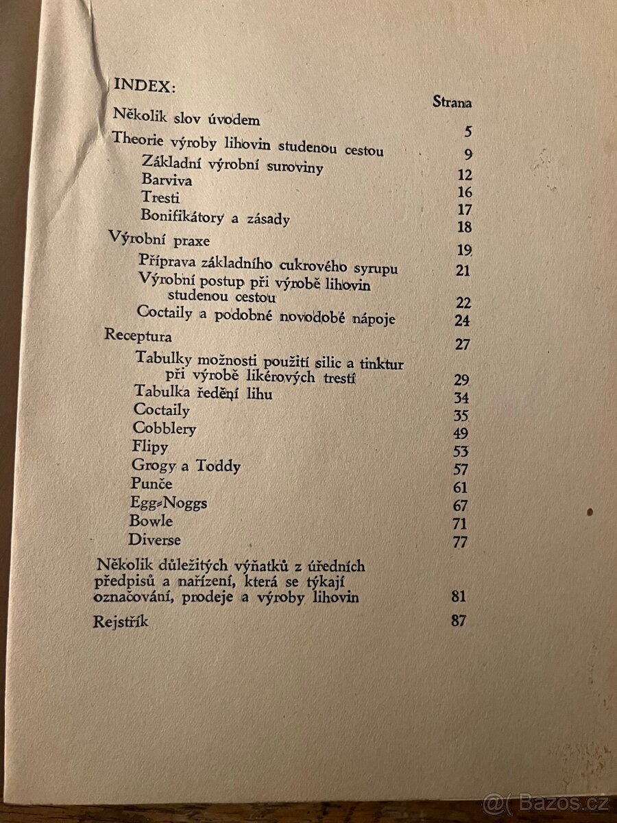 Kopš: Novodobé lih. nápoje vyrobené studenou cestou, Praha 1 - 3