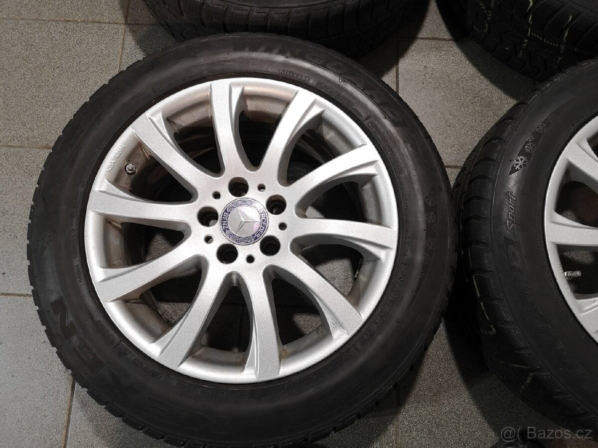 Mercedes V, Vito, E alu + zimní 225/55/17. - 3