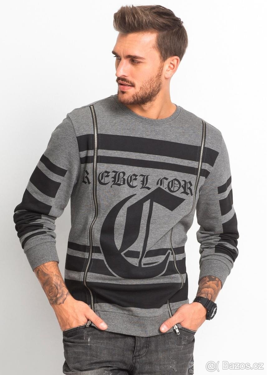 NOVÁ RAINBOW STYLOVÁ MIKINA vel.44/46 (S) - 3