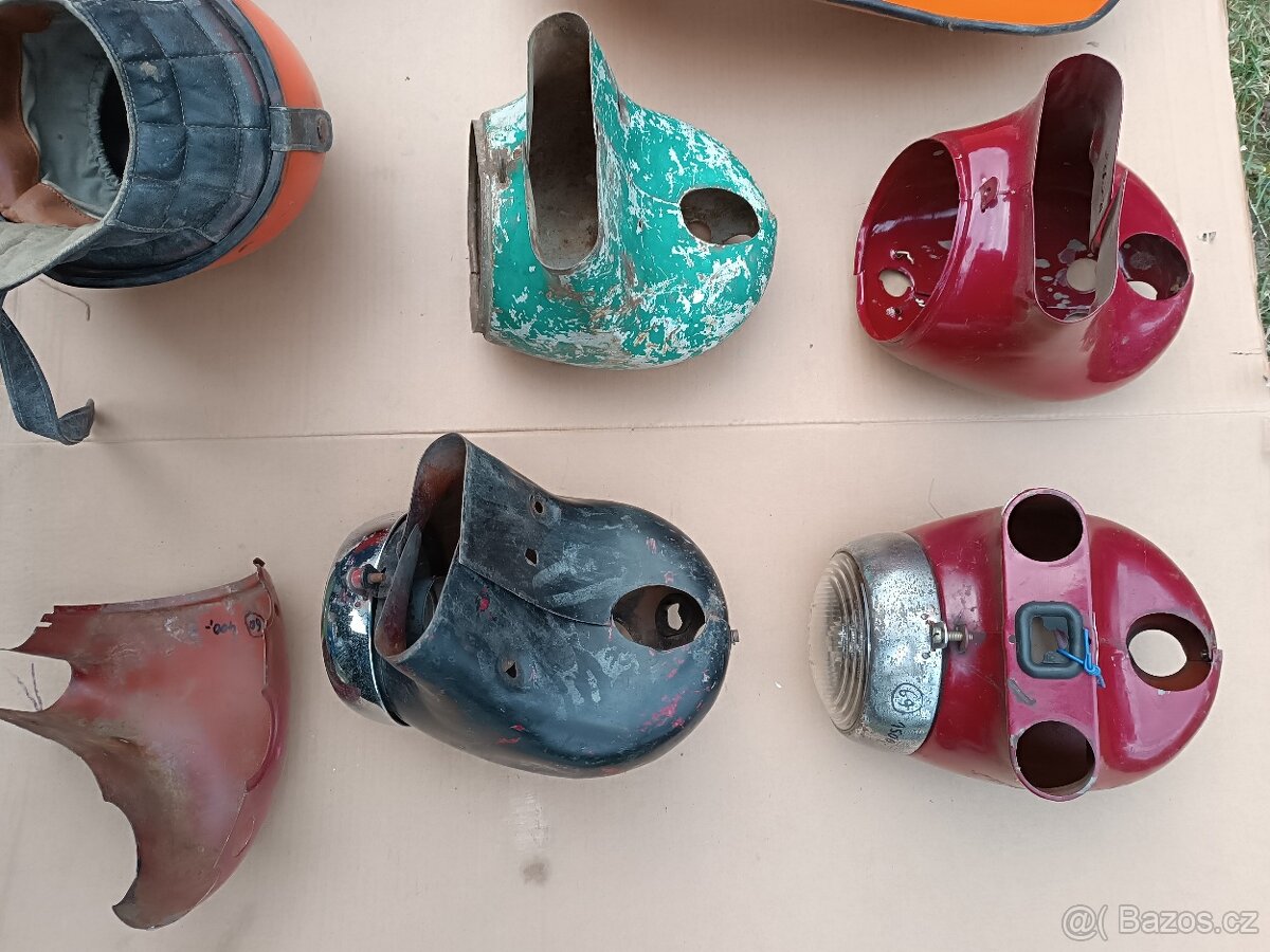 Jawa bříško,maska 555,helma,kokos - 3