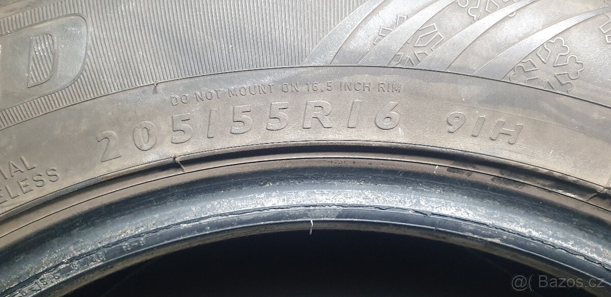 Zimní pneu Dunlop sp winter 205/55 R16 - 3