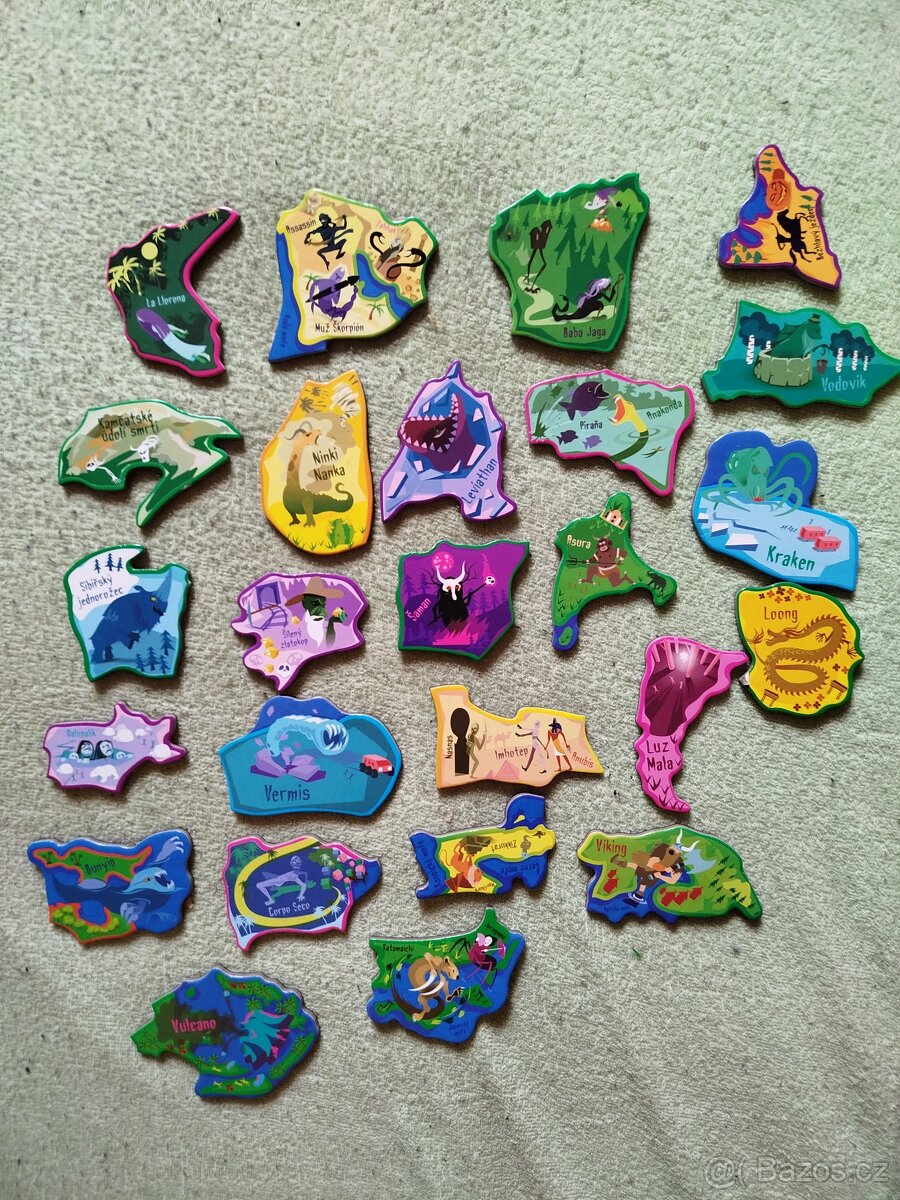 Figurky postavičky magnetky mix - 3