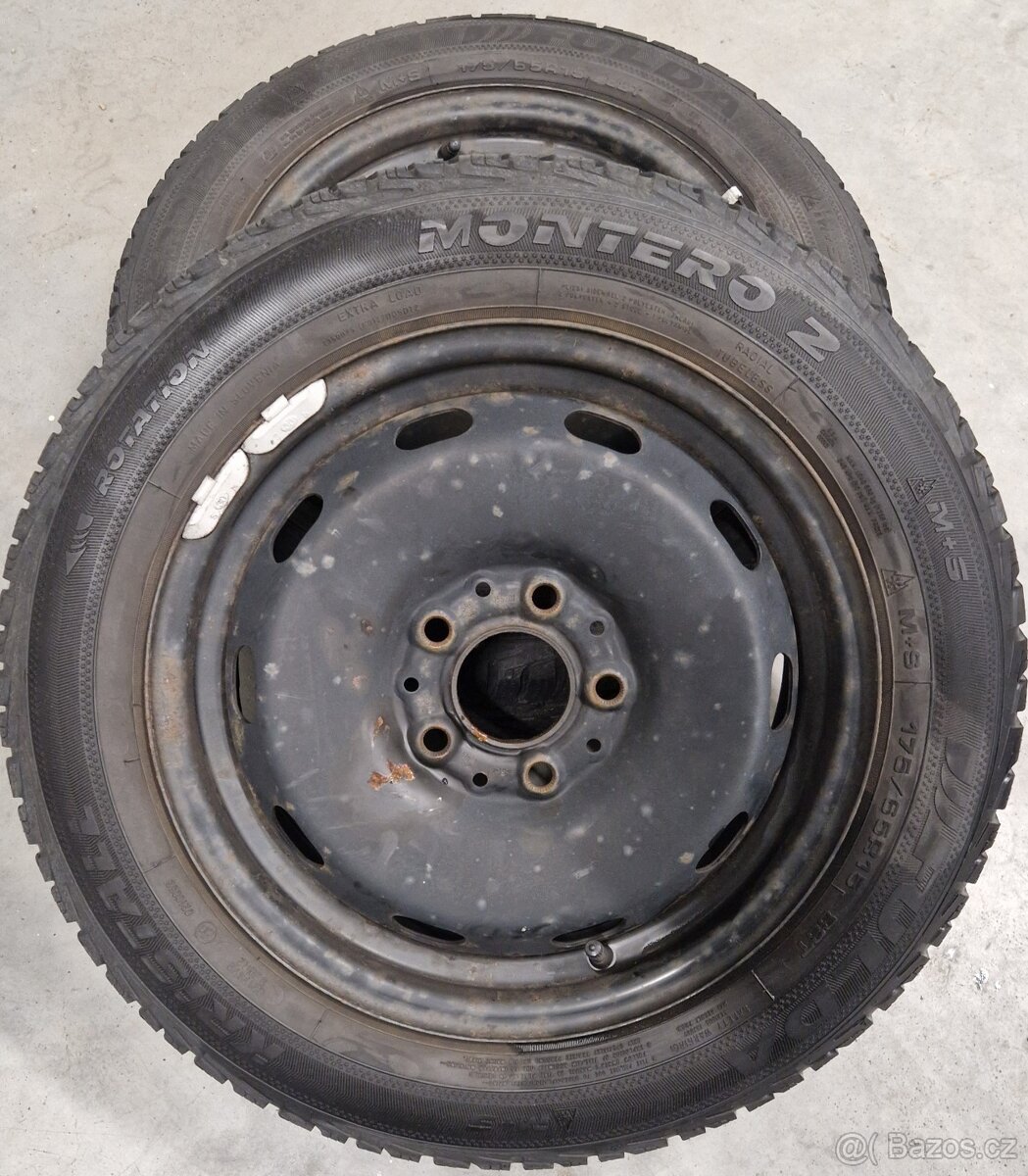 Sada zimních kol 175/65 R15 MINI cooper - 3