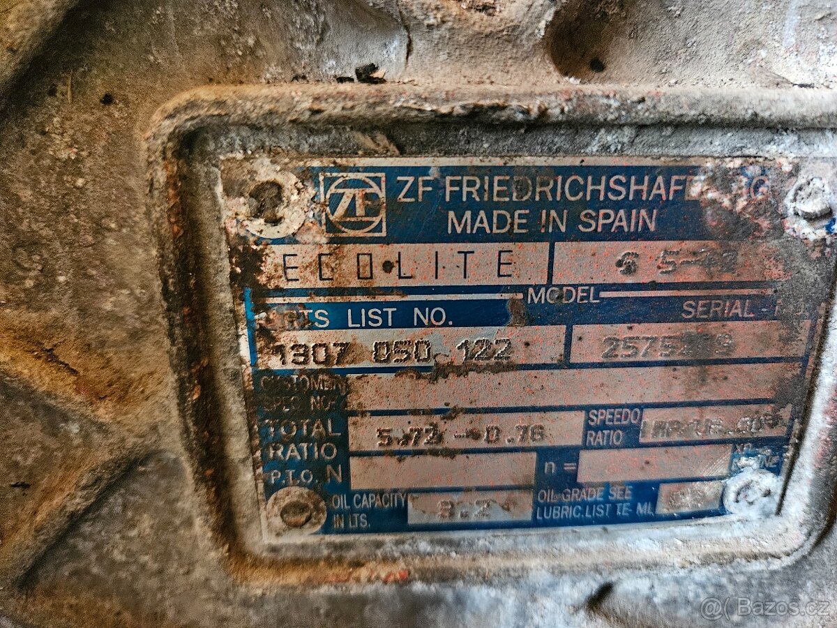 Převodovka Avia ZF - 3