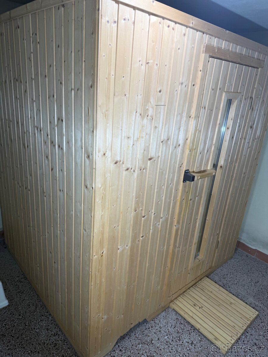 Finská sauna Knüllwald 182x152 - 3