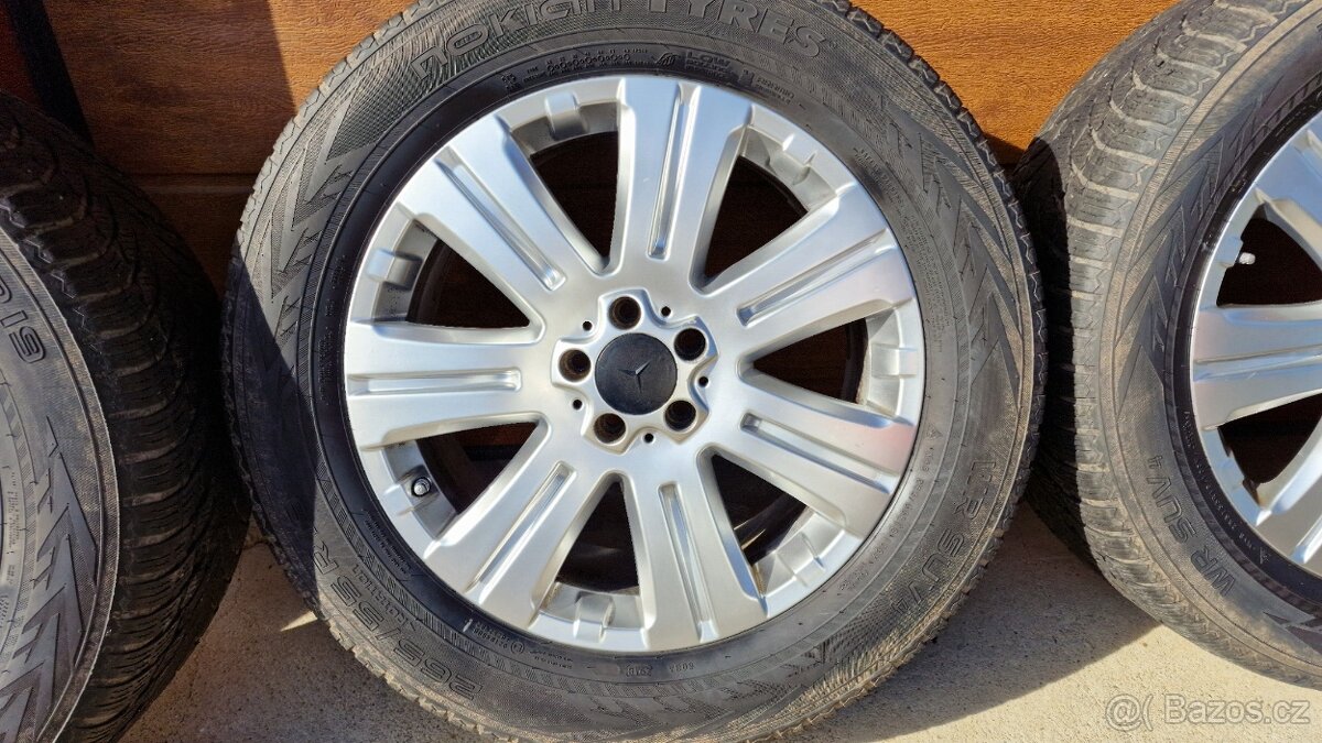Originál Mercedes Kola 5x112 R19 Pneu 5,5mm