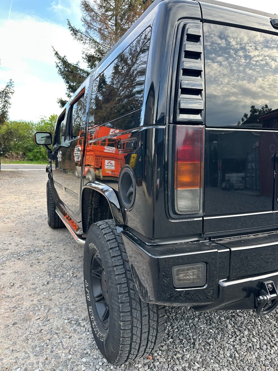 HUMMER H2 BLACK GERMAN 98000tis km