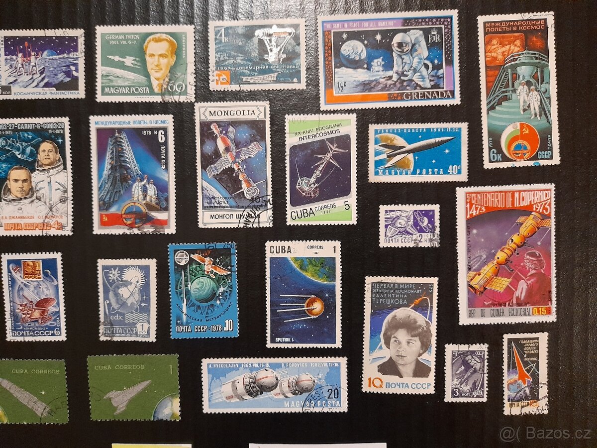 poštovní známky / Kosmonautika č.2 30ks - 3