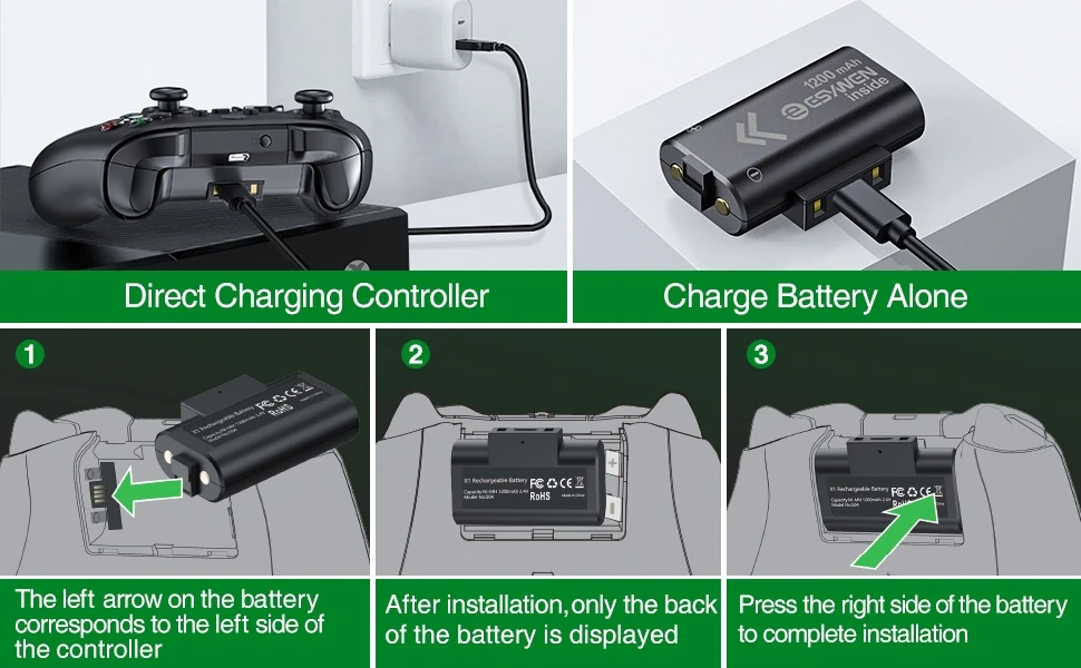 Nabíjecí baterie do XBOX - 3