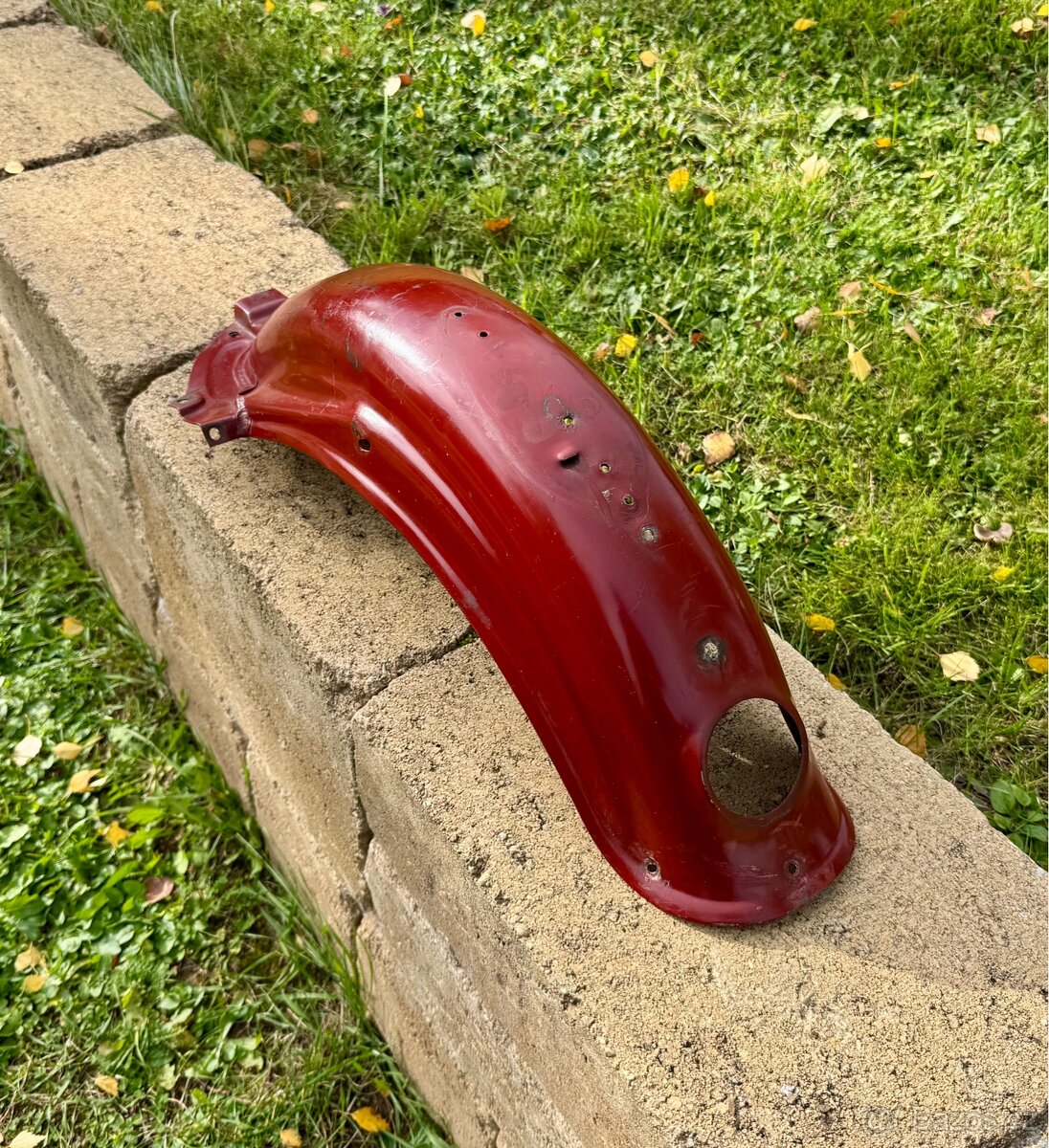 Jawa ČZ 250 350 kývačka, panelka - zadní blatník - 3