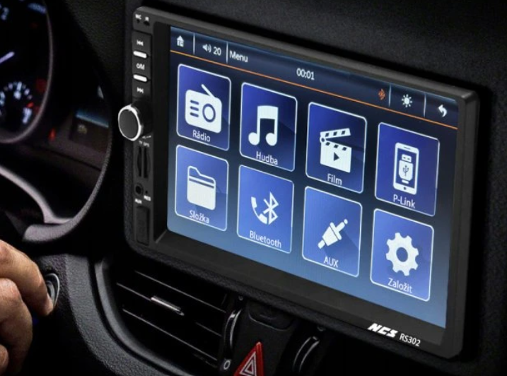 Autorádio NCS-RS302 2 DIN s dotykovým displejem - 3