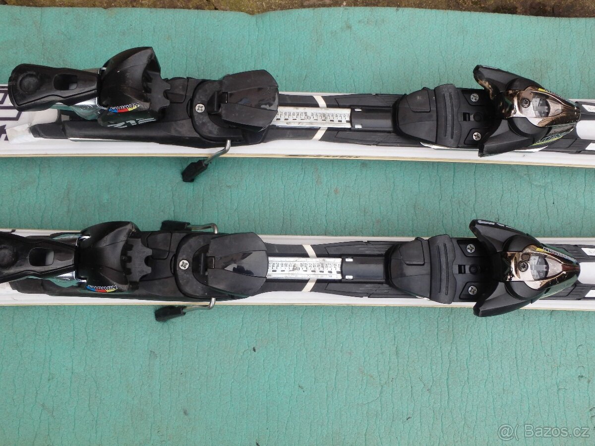 lyže SALOMON 24 HOURS RACE, ti2, powerline 162CM + hůlky SCO - 3