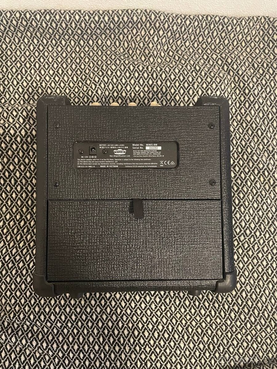Kytarove kombo VOX Mini5 Rhythm Black – jako nový - 3