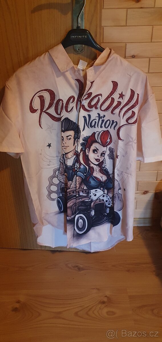 Košile, rockabilly, rock and roll, oldschool - 3