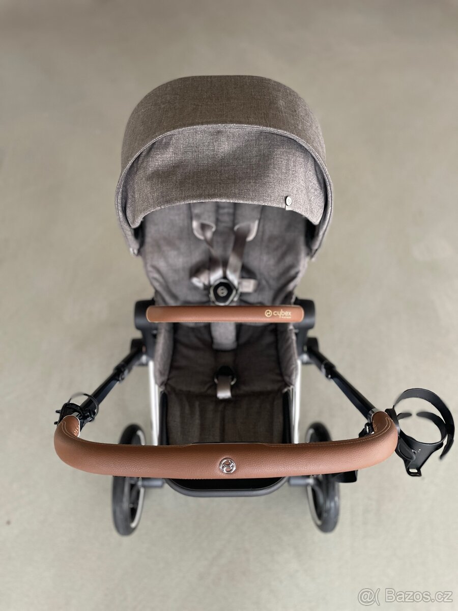 Prodám kočárek Cybex Priam (korbička, vajíčko, sporťák) - 3