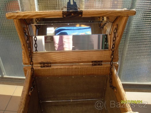 ruční práce dřevěná skřínká - 3