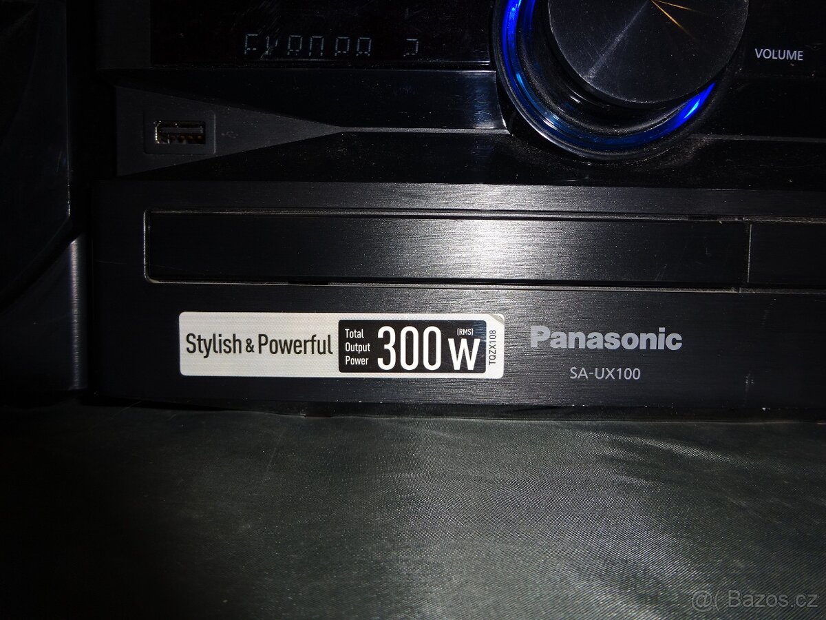 věž PANASONIC SA-UX100 ,USB,bluetooth - 3