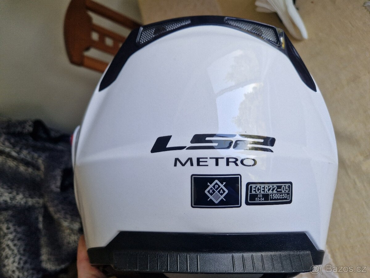 Nová výklopná přilba LS2 Metro, XS - 3