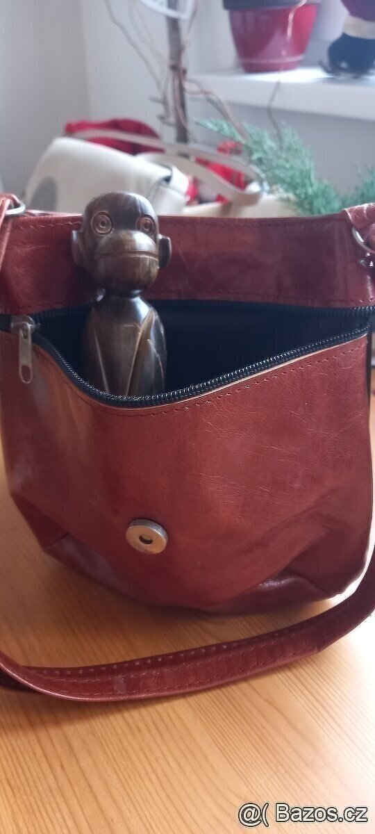 Nová kožená kabelka z Tuniska - 3
