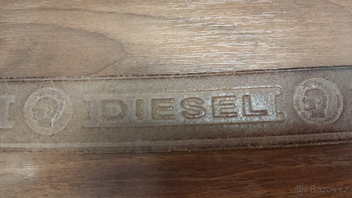 Kožený opasek Diesel - 3