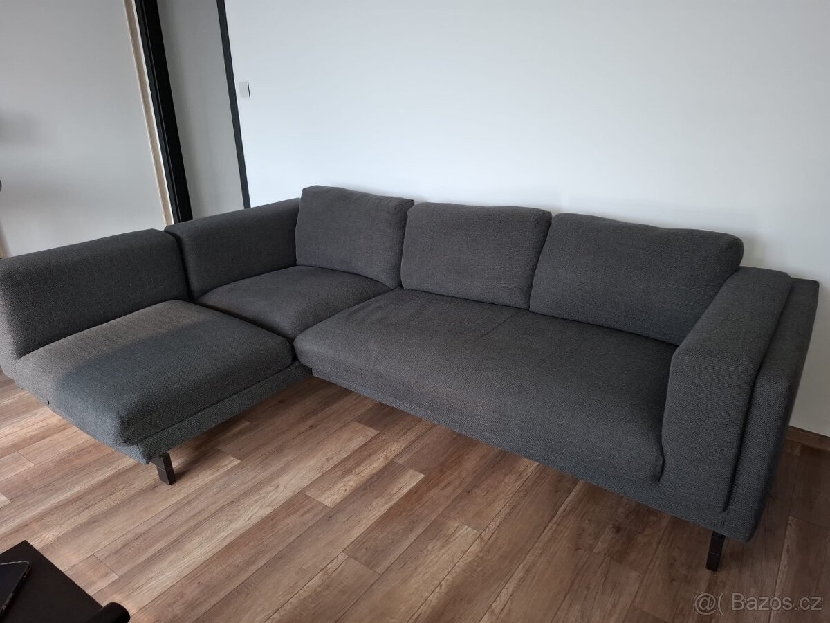 Šedá sedací souprava Ikea - 3
