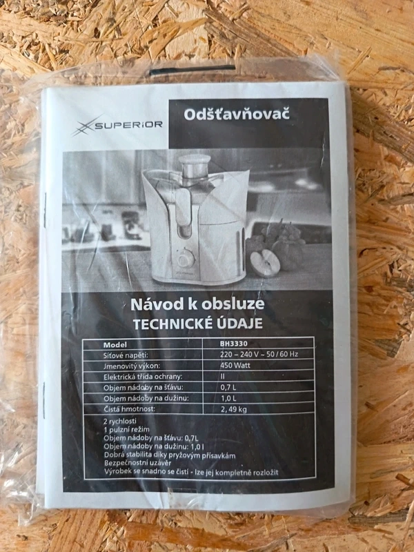 Odšťavňovač - 3