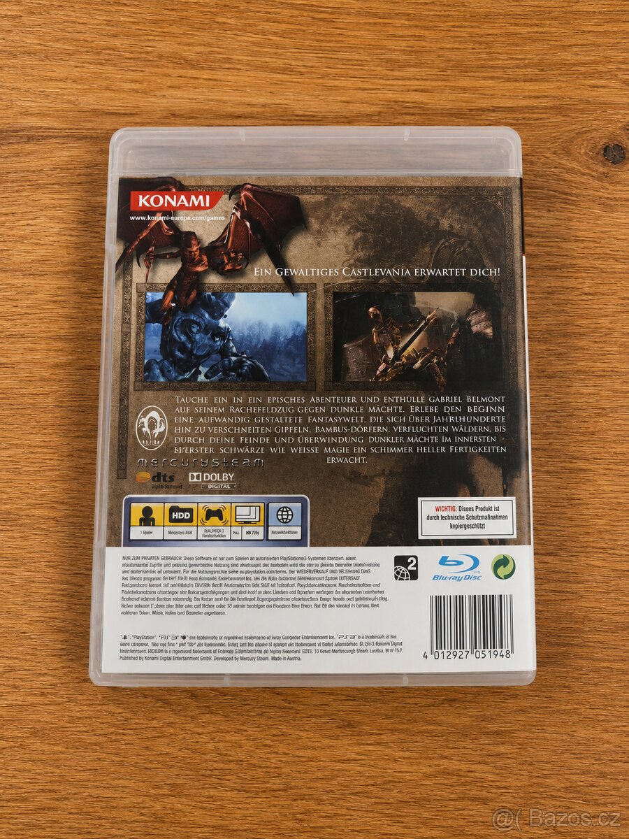 Castelvania Lords of Shadow PS3 hry, CIB - 3