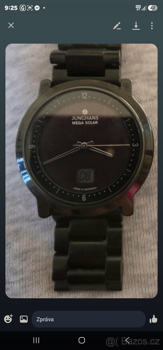 Hodinky Junghans Mega Solar - 3
