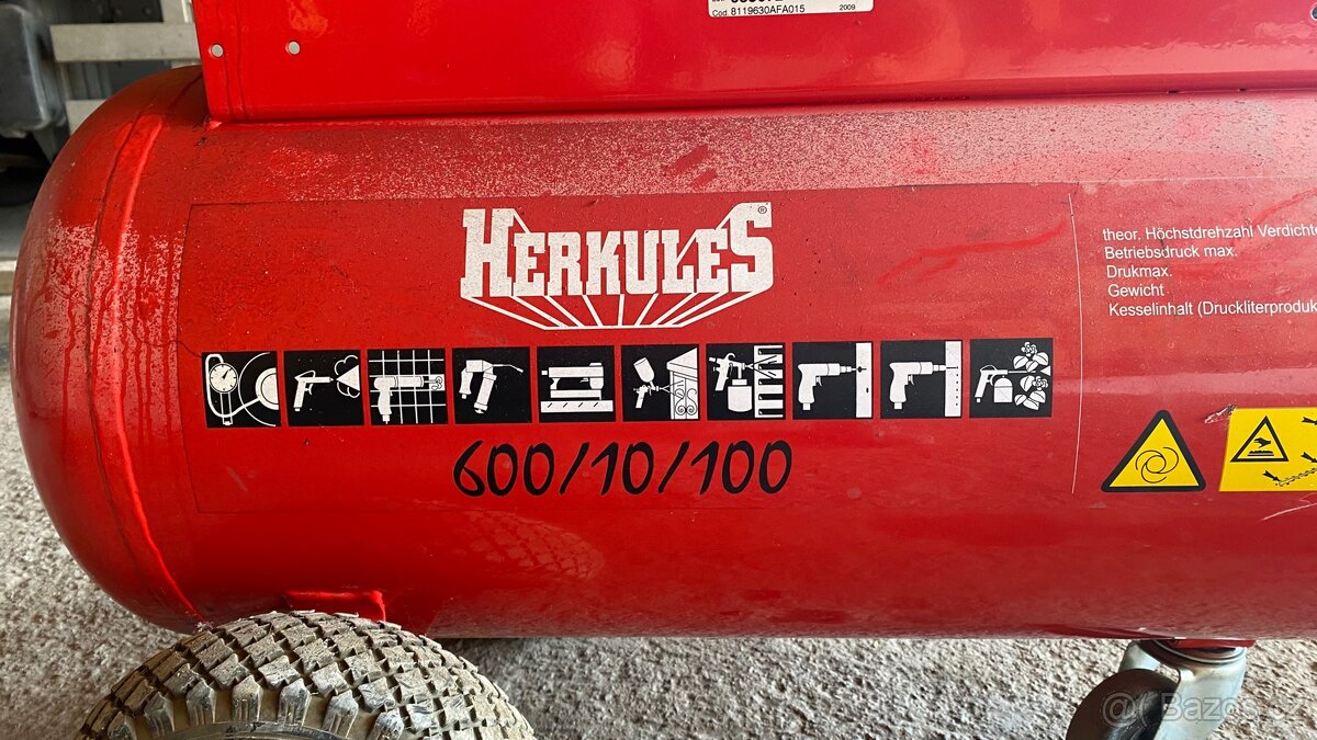 Kompresor HERKULES 600/10/100 - 3