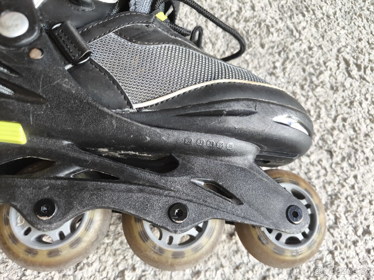 Dětské nastavitelné inline brusle Crivit (vel. 32–36) - 3