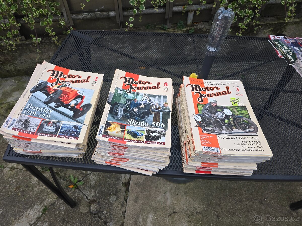 Časopisy Motor Journal, Oldtimer a další - 3