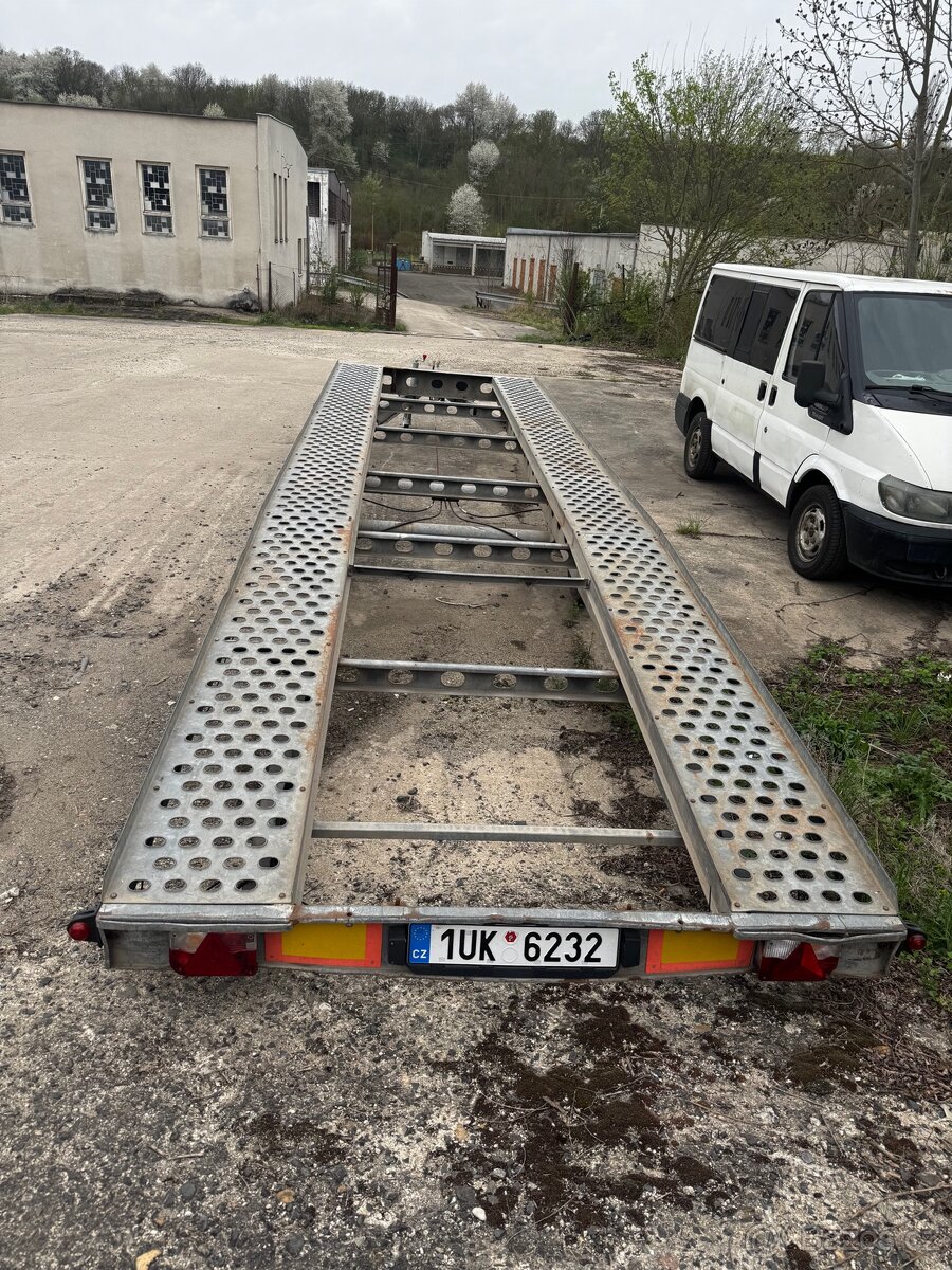 Dvouplaťák 3,5t, nové pneu, brzdy, elektrika, lanovody - 3