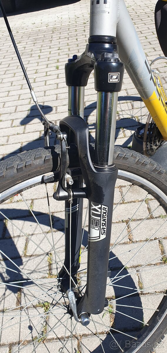 Horské kolo Spyder 26", vel. S, žluté - 3