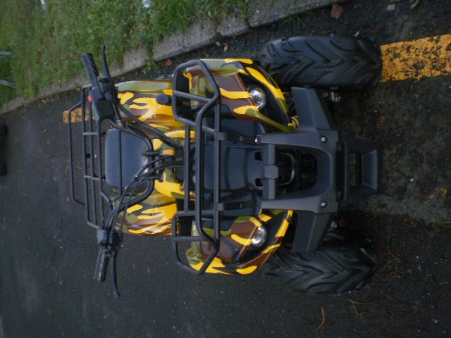 dětská čtyřkolka maskáčová