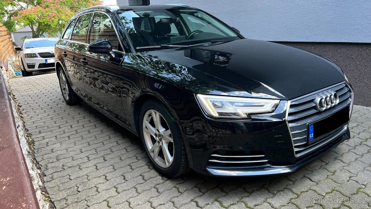 Audi A4 B9, 2.0 tdi 110 kw, Sport Avant, Tažné, Nebourané - 3