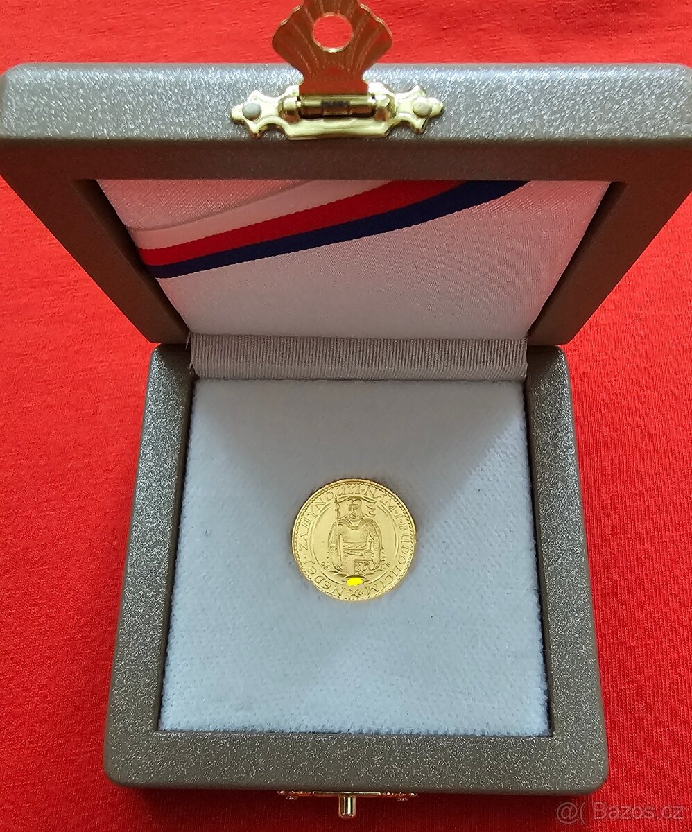 Svatováclavský dukát JUBILEJNÍ, 1923 - 2023, nízke číslo - 3