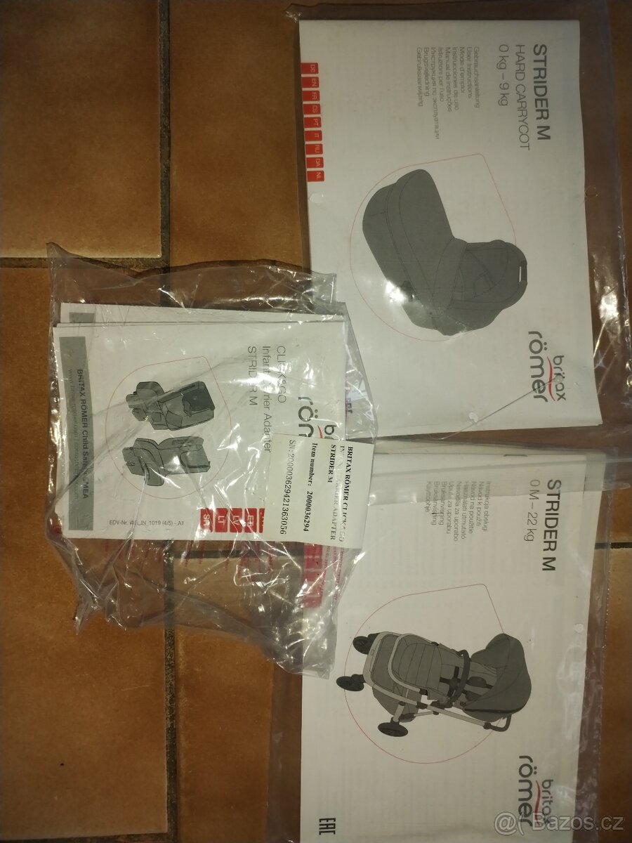 Trojkombinace kočárek Britax Römer STRIDER M - 3