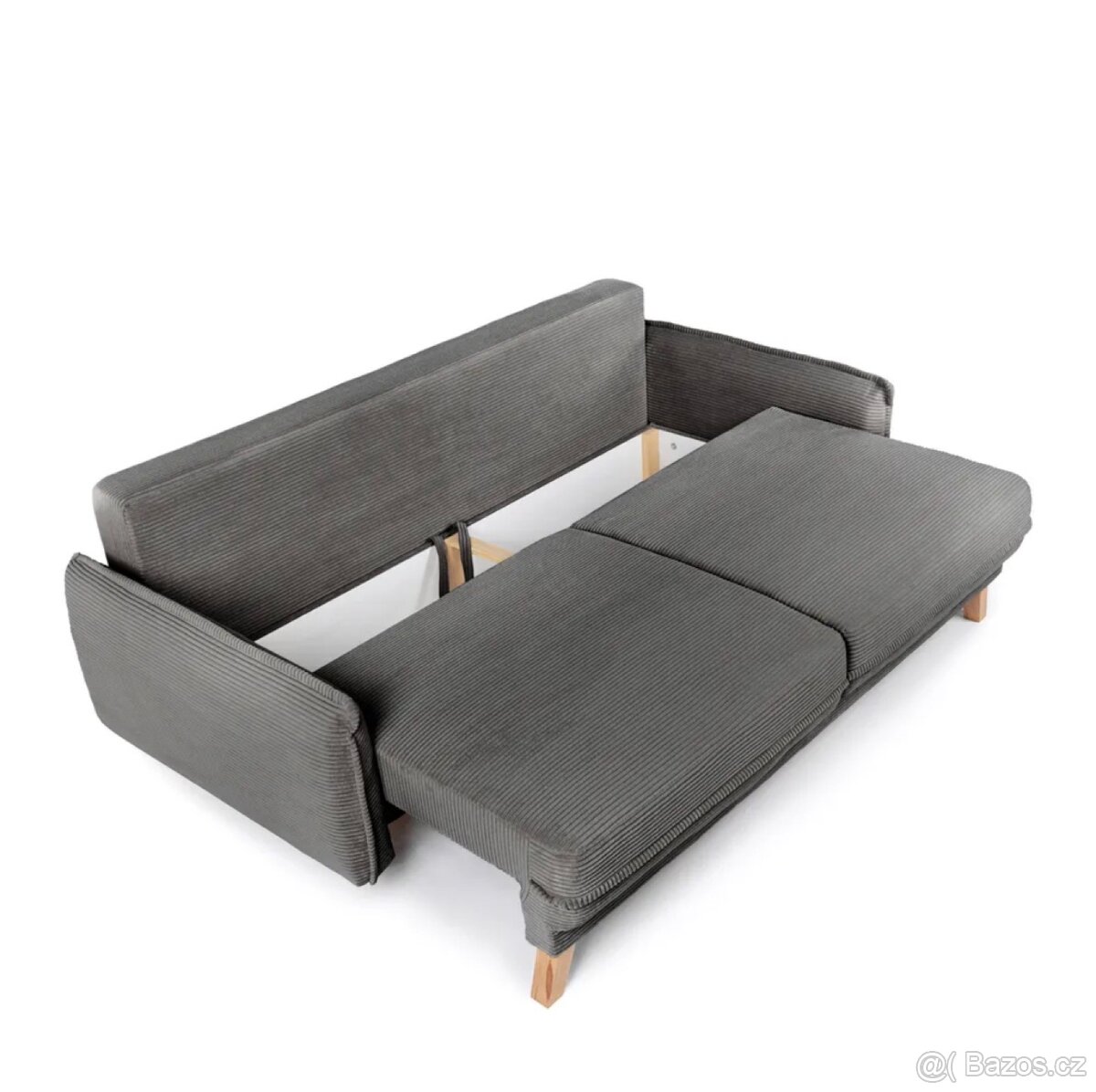 Bonami rozkládací sedačka šedá - Pohovka Tori - 3