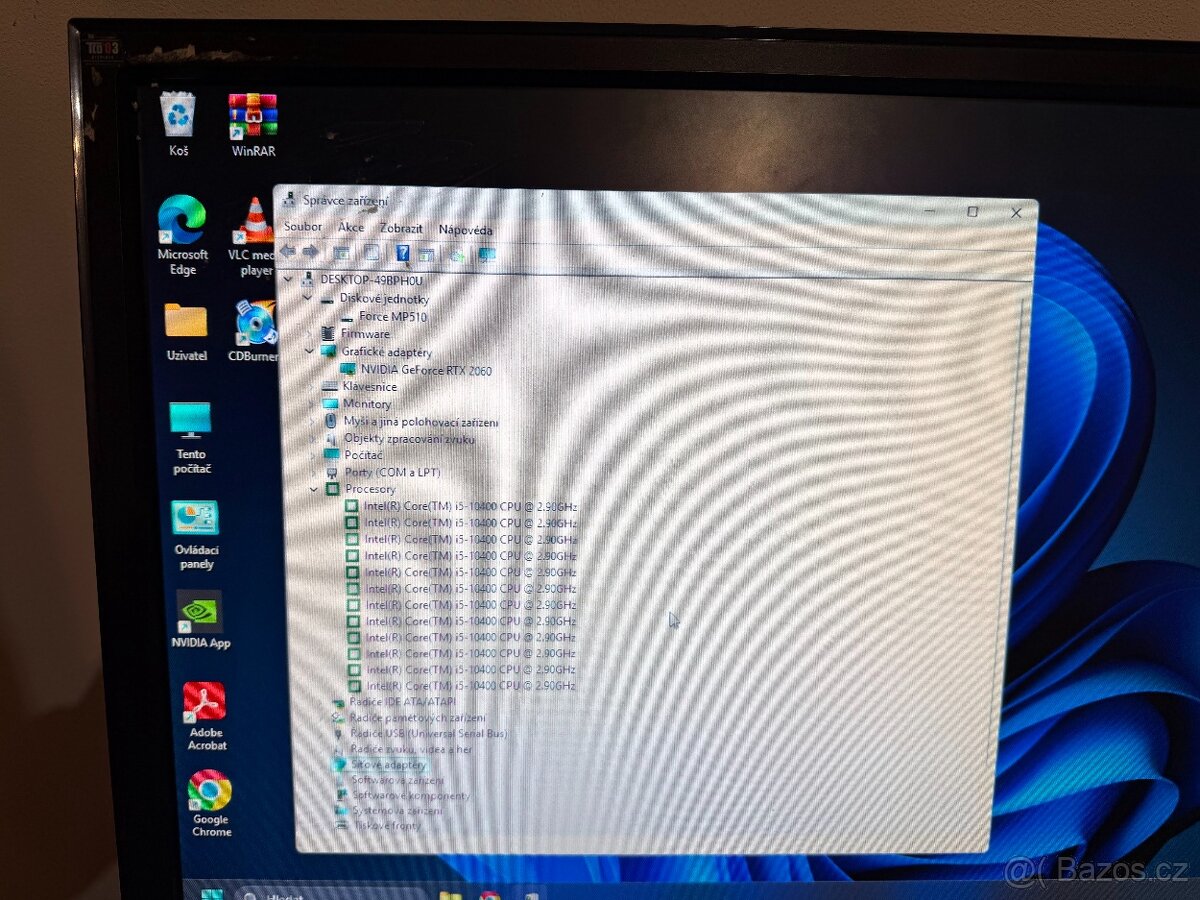 Herní PC 3. i5-10400 16GB DDR4 NVMe 1TB RTX2060 6GB - 3