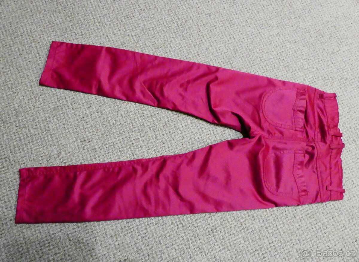 Dívčí kalhoty - vel. 128 - 3