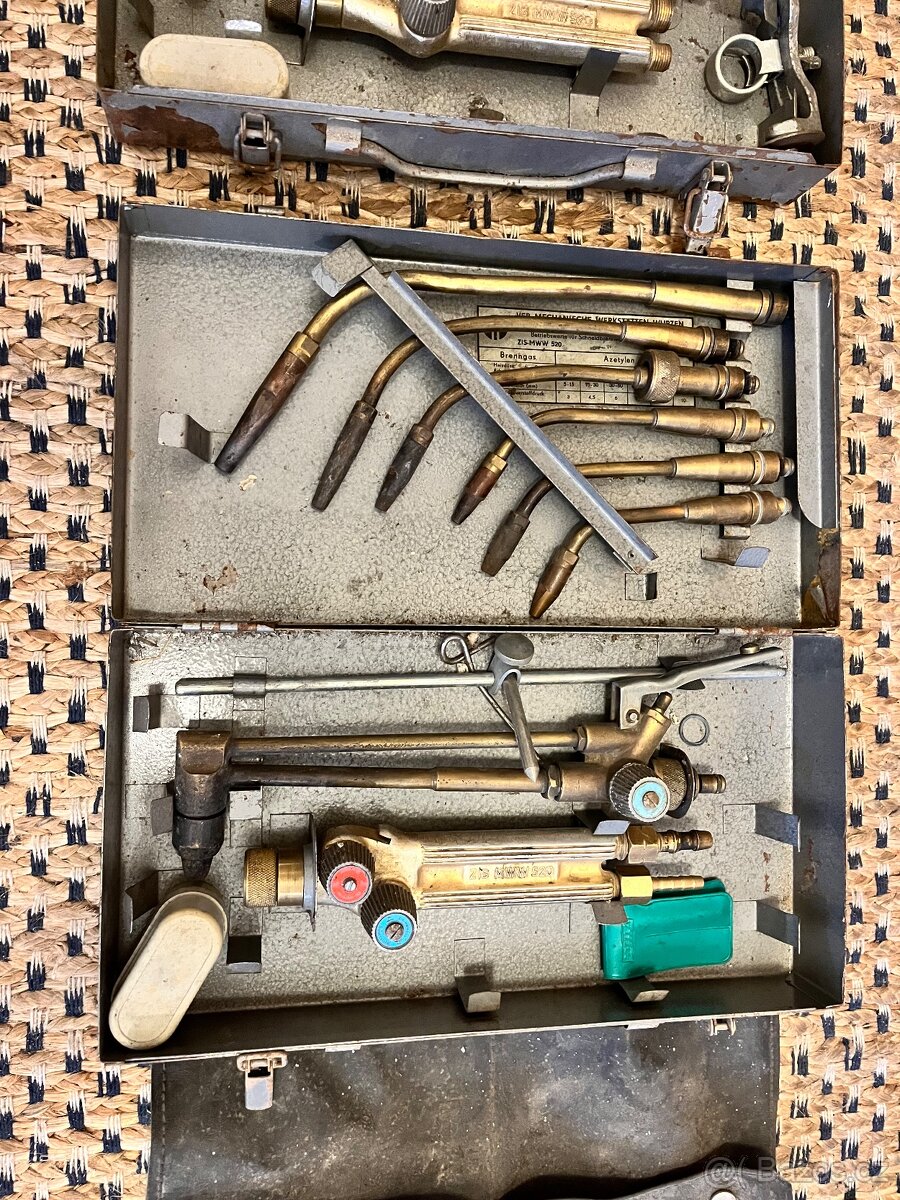 Hořáky autogen 3xsada - 3