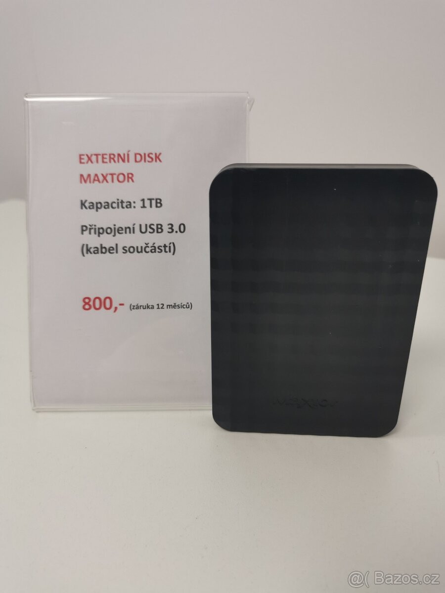 EXTERNÍ DISK MAXTOR - 3