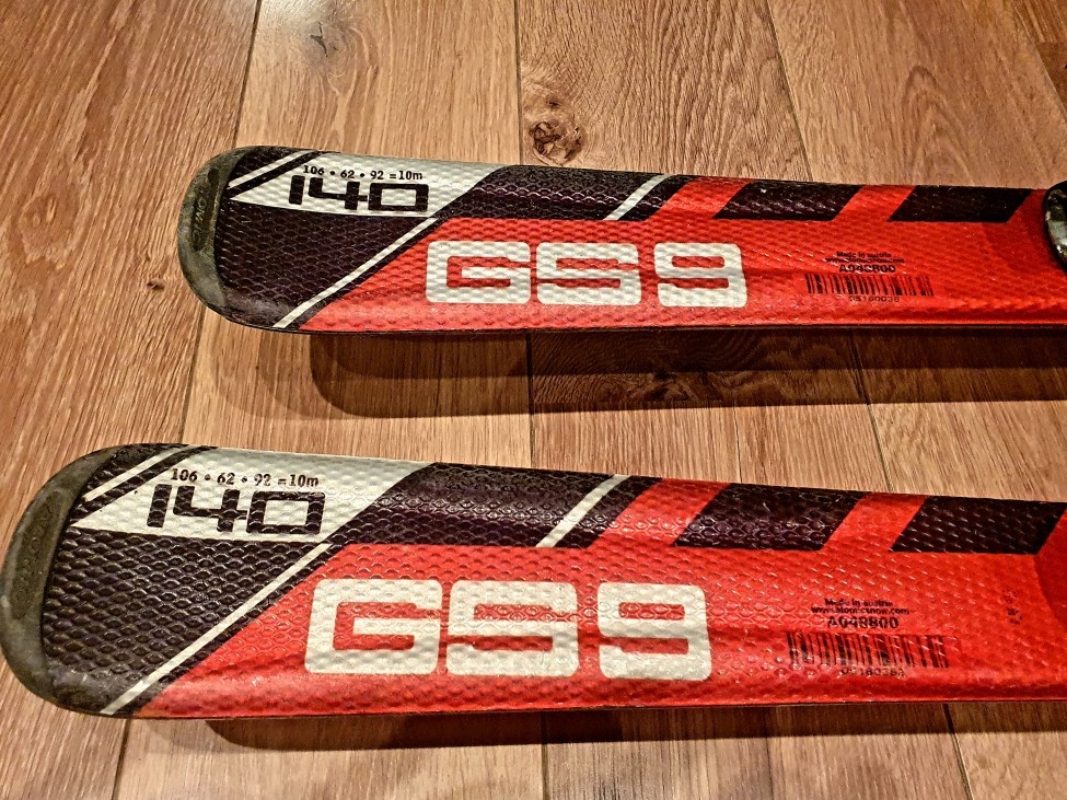 Dětské lyže ATOMIC GS9 140cm s hůlkami - 3