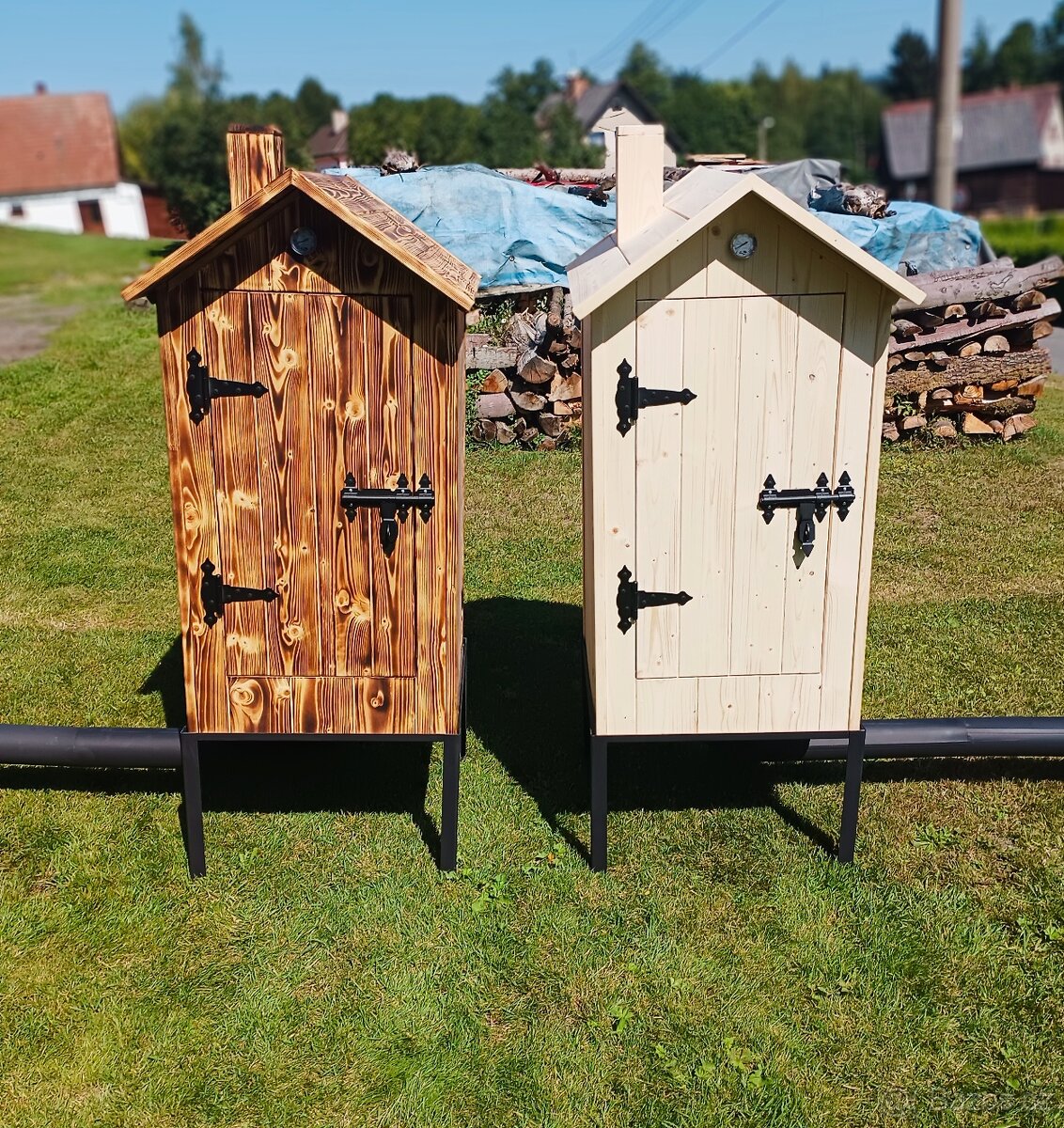 Dřevěné udírna - 3