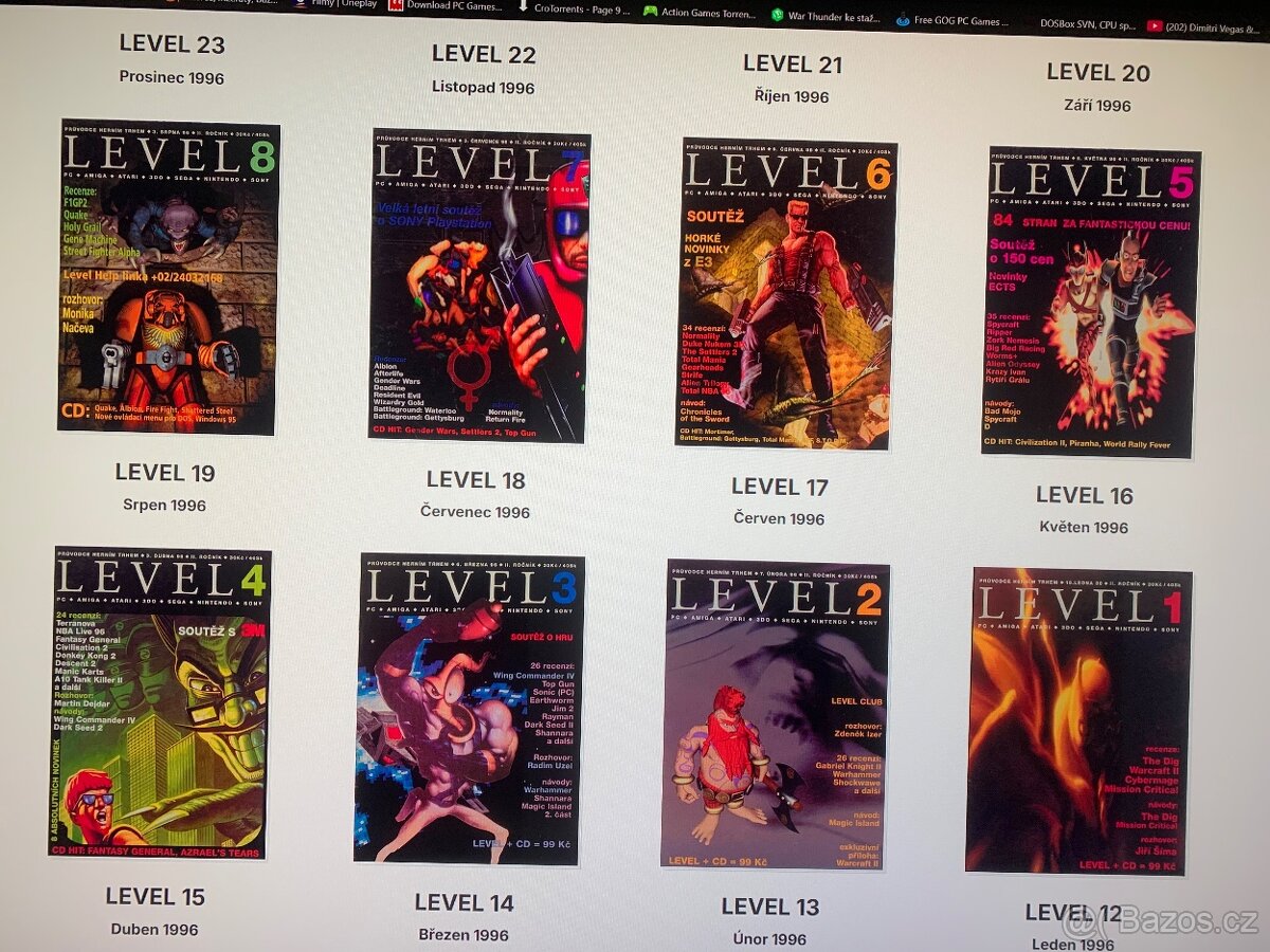 Koupim casopis level - 3