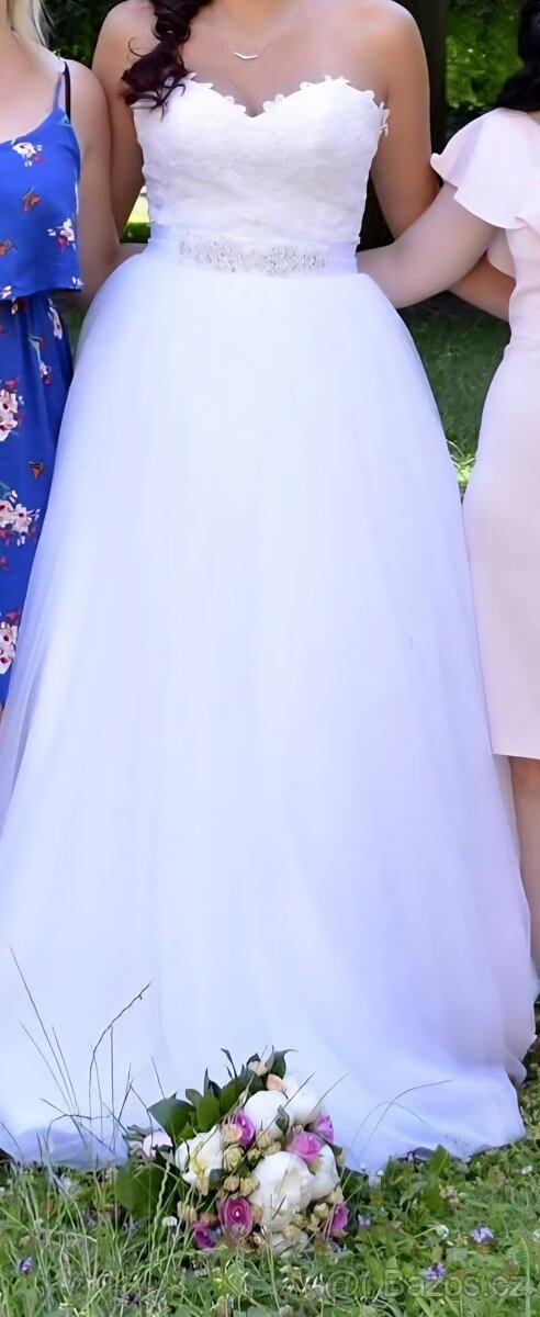 Svatební šaty vel.36 - 3