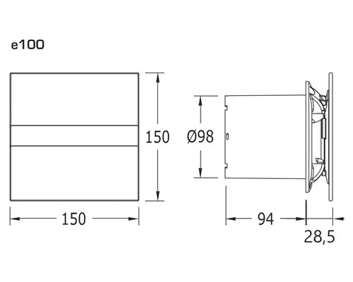 Ventilátor do koupelny - 3