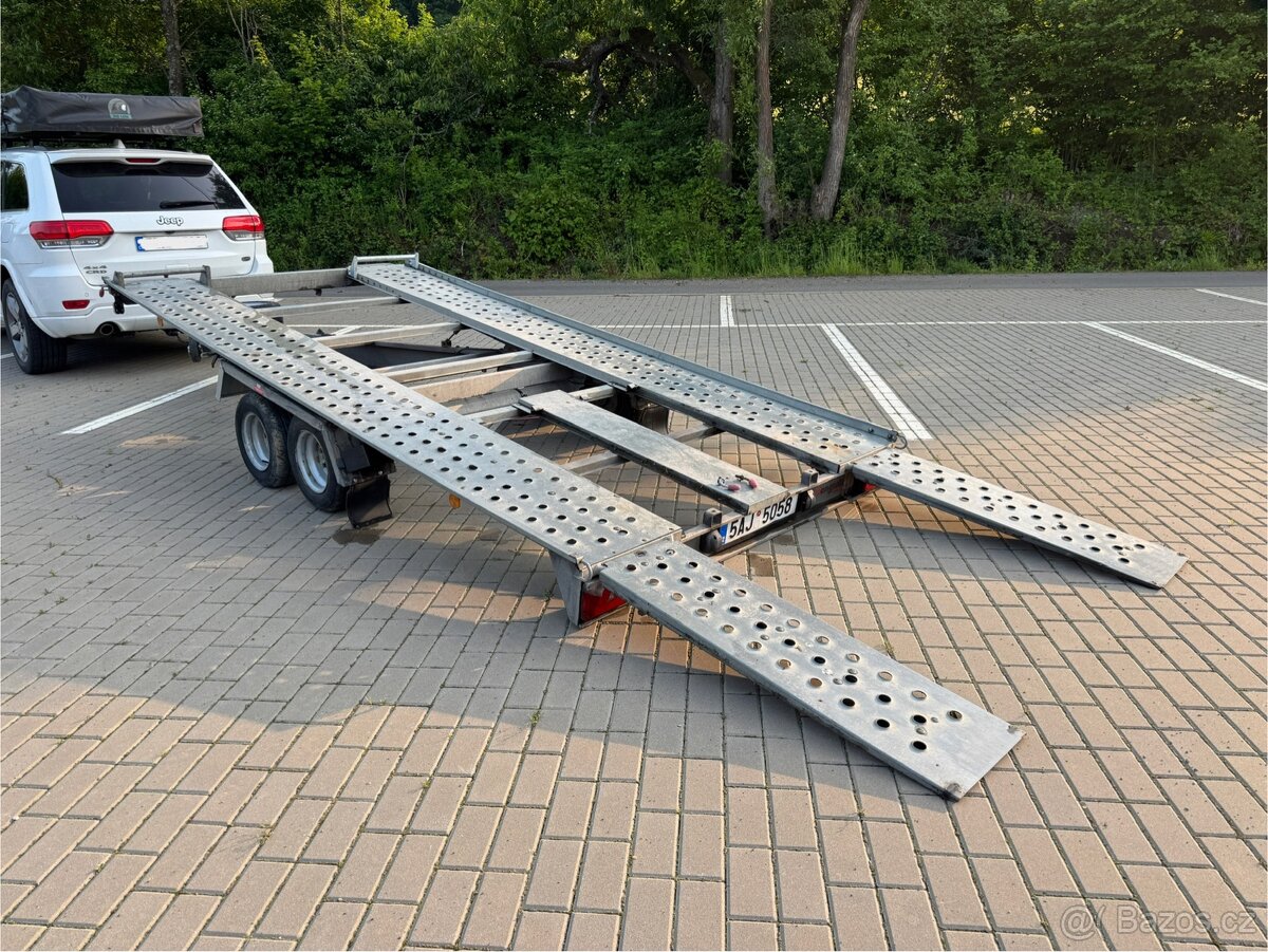 Autovlek Pongratz LAT400 - sklopný, včetně navijáku, 2600 kg
