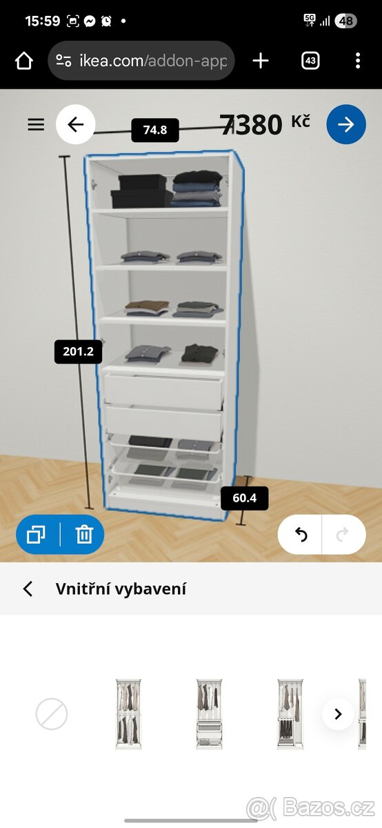 Skříň PAX ikea - 3