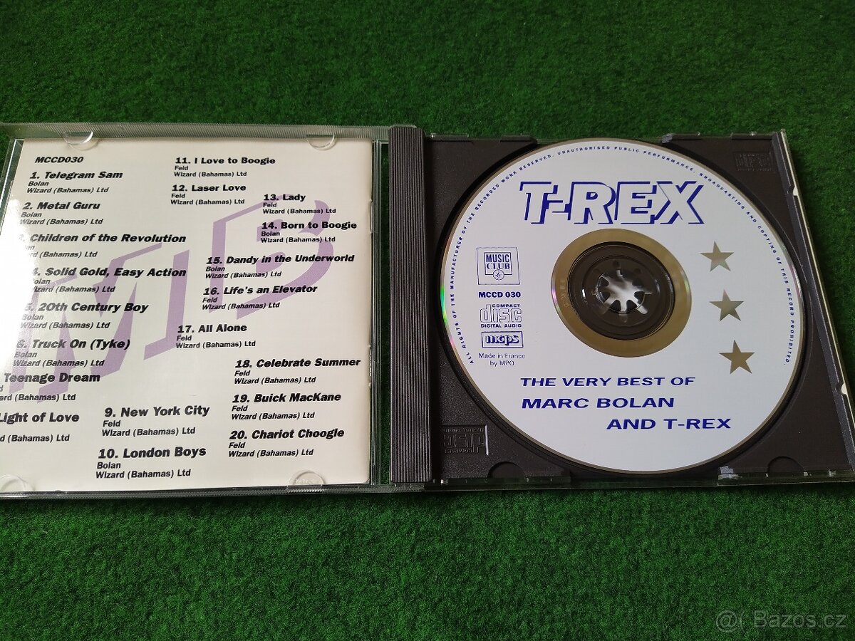 CD T-REX - The Very Best Of Marc Bolan - 3